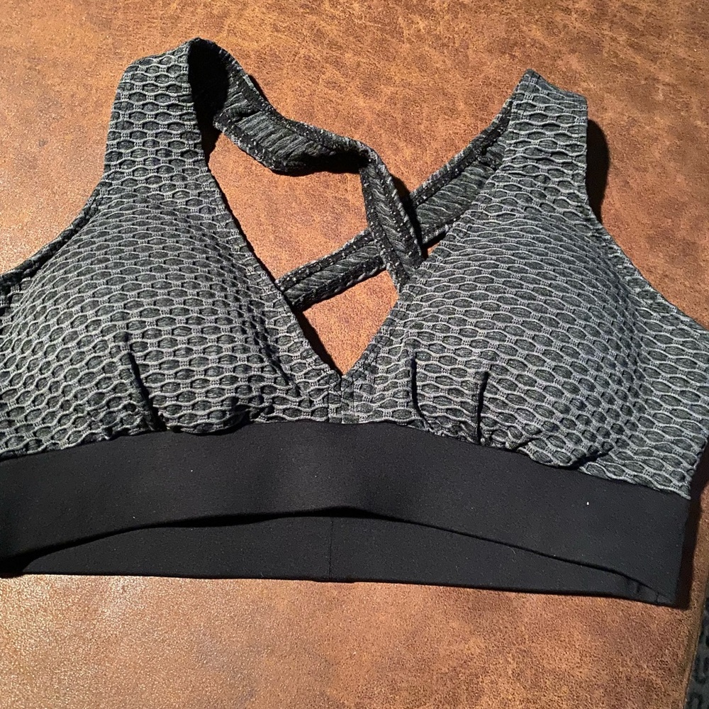 Tik tok honeycomb sports bra